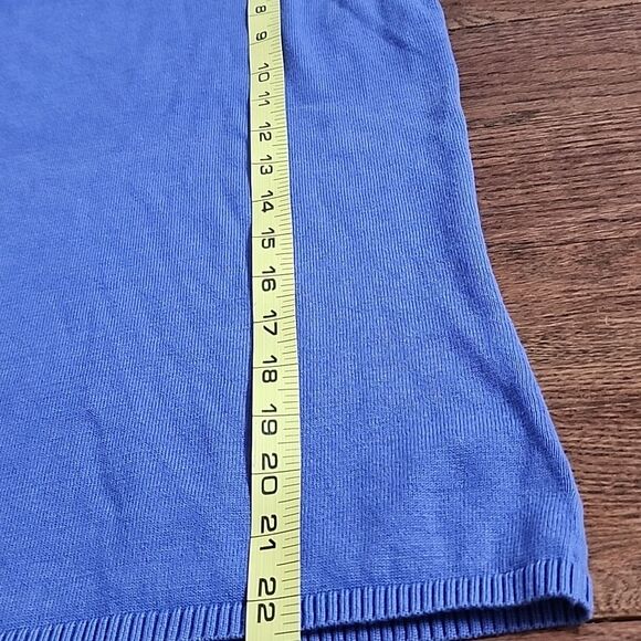 Cherokee Women Sweater Vest Sz Medium Cotton Blokette Academia Soft Girl School - Picture 4 of 7